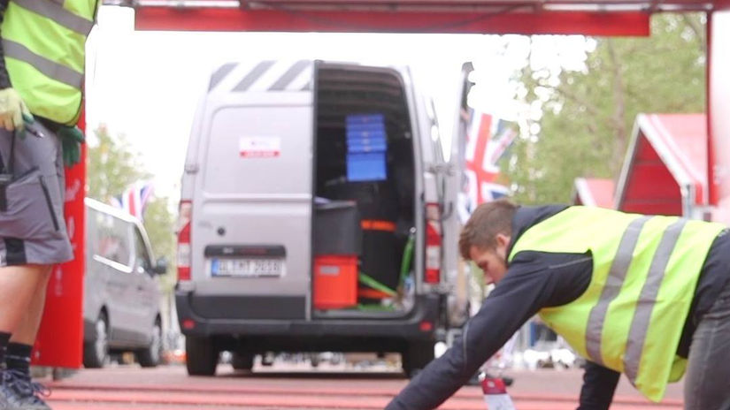 The London Marathon finish line awaits! ❤️